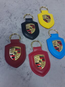 Kožený prívesok Porsche - 5