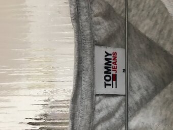 TOMMY HILFIGER originál sive damske tricko M - 5