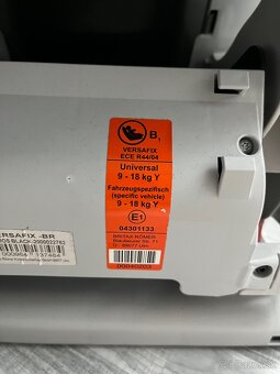 Detská autosedačka BR - VERSAFIX - 5