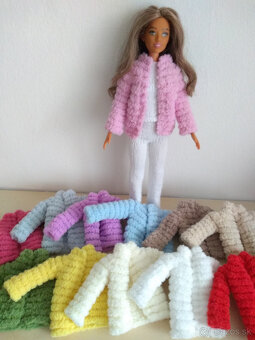 Zimné šaty pre bábiky barbie ken chelsea evi skiper bábo - 5