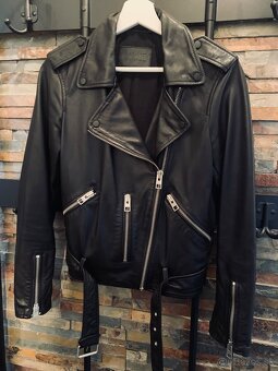 All saints kožená damska bunda veľkosť M - 5