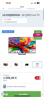 Smart TV LG 65" 4K QNED evo MiniLED - 5