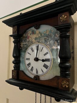 Starožitné kyvadlové hodiny - 5