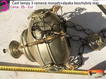 Luster a starožitné lampy - 5