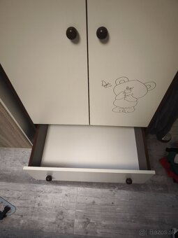 Skriňa a komoda s prebalovacím pultom - 5