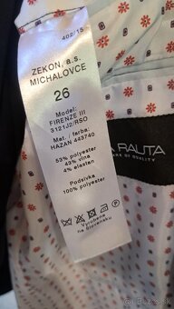 Modrý pánsky oblek Mika Rauta - 5