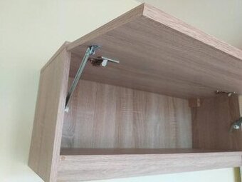 Nástenná závesná skrinka BRW dub sonoma 80 x 30 x 32 cm - 5