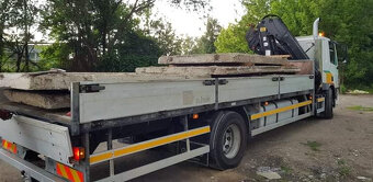 Preprava s hydraulickou rukou 13m. - 5
