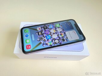 APPLE IPHONE 11 128GB PURPLE TOP STAV,ZDRAVIE BATERKY 100% - 5