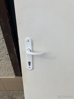 Predám staršie dvere s kovanim - 5