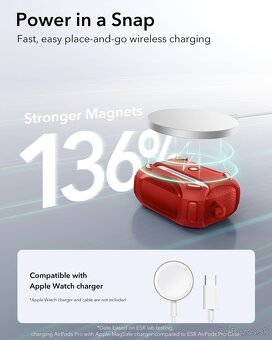 puzdro pre AirPods Pro 2, kompatibilné s AirPods Pro 2. a 1 - 5