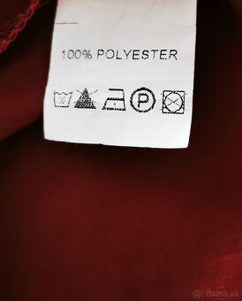 Predám šaty vínovo-červené - 5