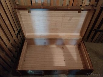 Starožitný lodný kufor - 5