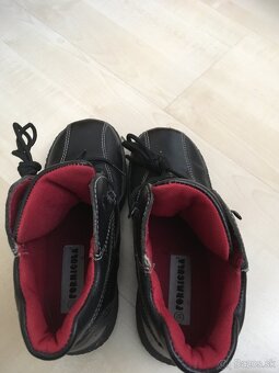 Dievčenské kožené topánky vel.32 - 5