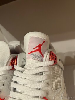 Jordan 4 retro metallic red - 5