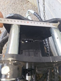 Hydraulická svahovačka 800 mm - 5