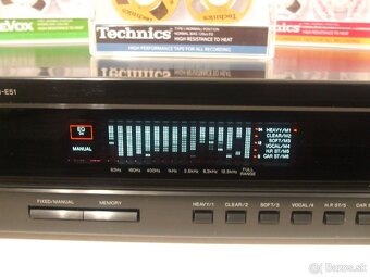 MIDI HiFi graficky equalizer TECHNICS SH-E51 = vyroba JAPAN - 5
