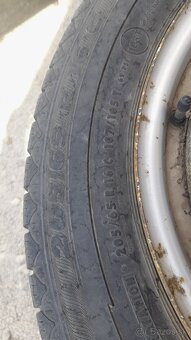 205/65R16 Semperit r.2023, disky+puklice - 5