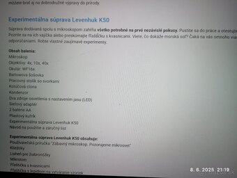 Nový mikroskop Levenhuk 50L PLUS - 5