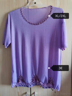 Trička a nohavice veľ.L.,2XL ,3XL - 5