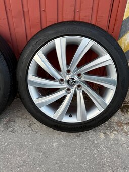 Originál elektróny Skoda Octavia R18 LETNÉ 225/45R18 - 5