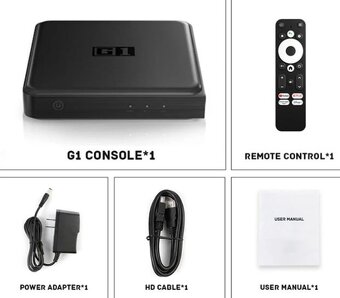 Predám TV Box Android 11 KINHANK G1 4/32GB S905X4 - 5