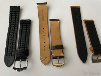 20 mm Hirsch remienky (Arne/kožené/sailcloth) - 5