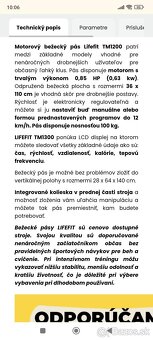 Bežecký pás LIVEFIT TM 1200 - 5