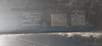 Zadný spoiler naraznika Audi A5 cupe 2008 - 5