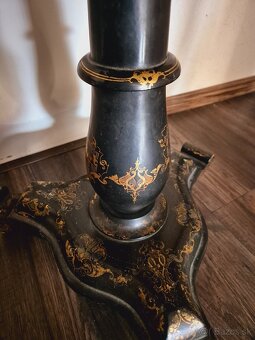 Starožitný perleťový stôl - 5