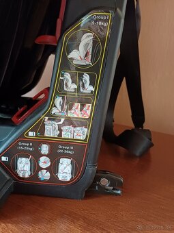 Autosedacka Petit&Mars Prime II isofix 9-36 - 5