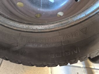4xzimné pneu na diskoch Mirage MR-W562 215/55 R16 - 5