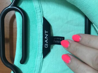 GANT originál mentolové damske tricko S/M - 5
