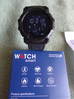 Predám športové vodotesne hodinky WATCH SMART. - 5