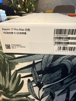 Xiaomi 17 Pro Max 16/512GB - 5