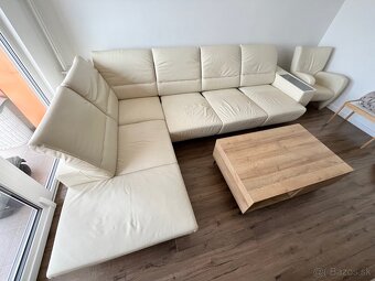 Predám kožený gauč PHASE v tvare L - 5