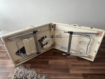 Predám dvojsegmentový hliníkový masérsky stôl - 5