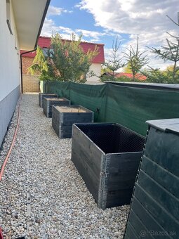 Vyvýšený zahon paletova ohradka - 5