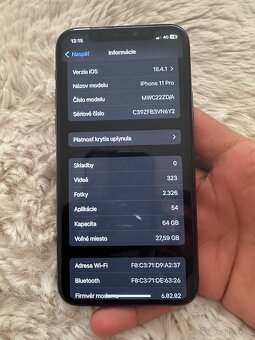 iPhone 11 pro 64gb Spacegrey - 5