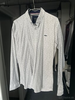 Pánske košele slim fit XL - 5