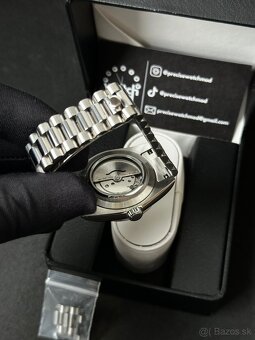 Seiko mod Day-Date Black - 5