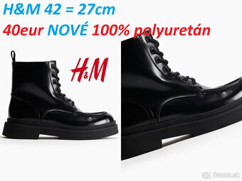 Topánky KOŽENÉ, Čižmy POLYURETÁNOVÉ, Mikiny RYBINOVÉ - 5