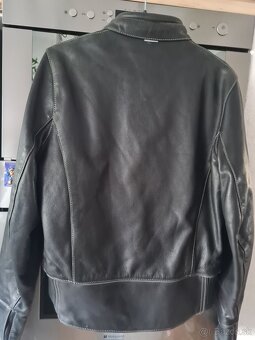 Kožená bunda pánska S - 5