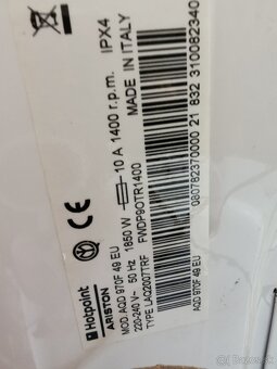 Práčka so sušičkou Hotpoint Ariston - 5