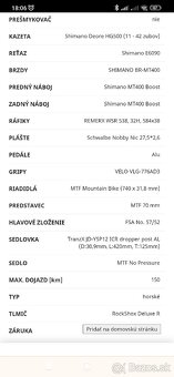 Nový Horský elektrobicykel/ebike MTF Xtreme 9.0
- 5