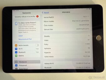 Predam Apple iPad mini 5 Wi-Fi 64GB Space Gray MUQW2FD/A - 5