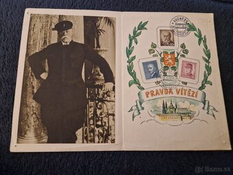 predám pamätné listy ČSR r.1948 - 5