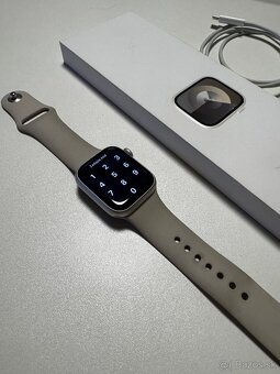 Apple watch series 9 GPS 41 mm - hviezdne biela - 5