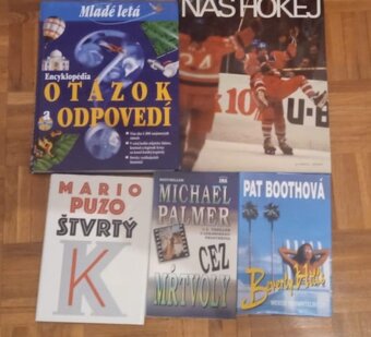 rôzne knihy, aj jednotlivo-2,50€ - 5