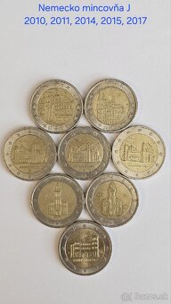 Obehové pamätné 2€ mince EÚ - 5